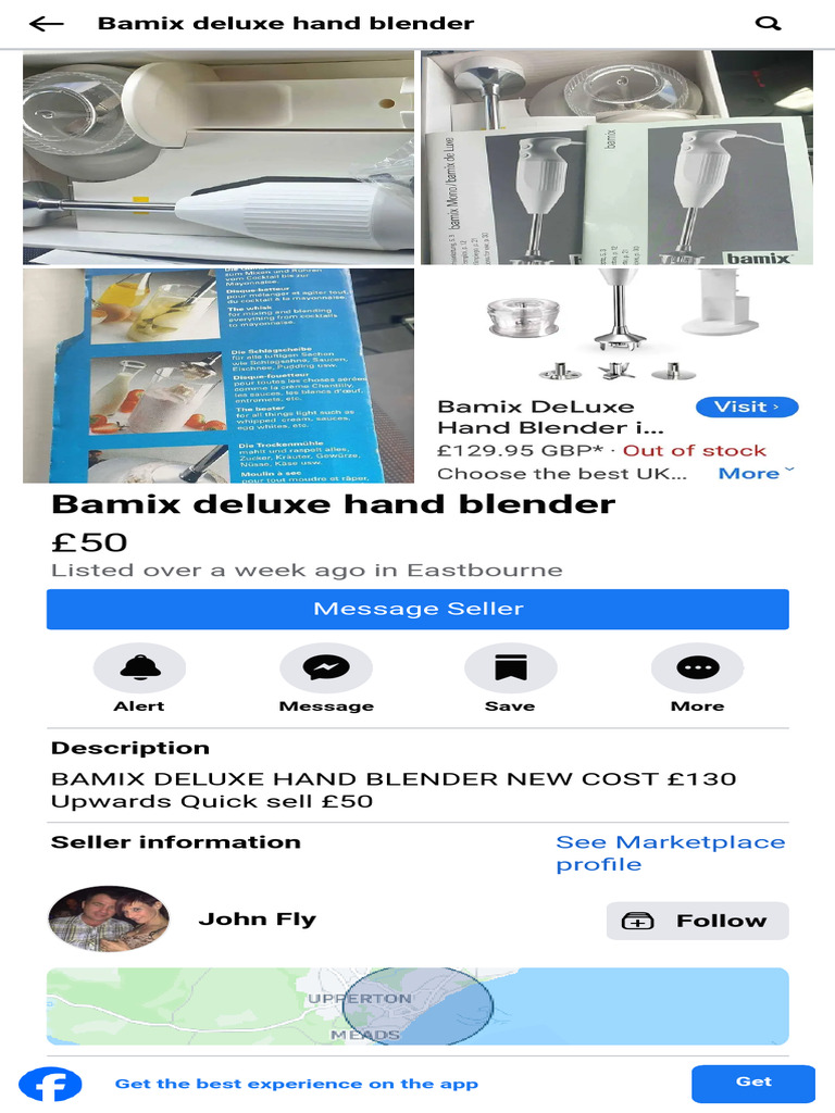 Bamix Deluxe Hand Blender PDF
