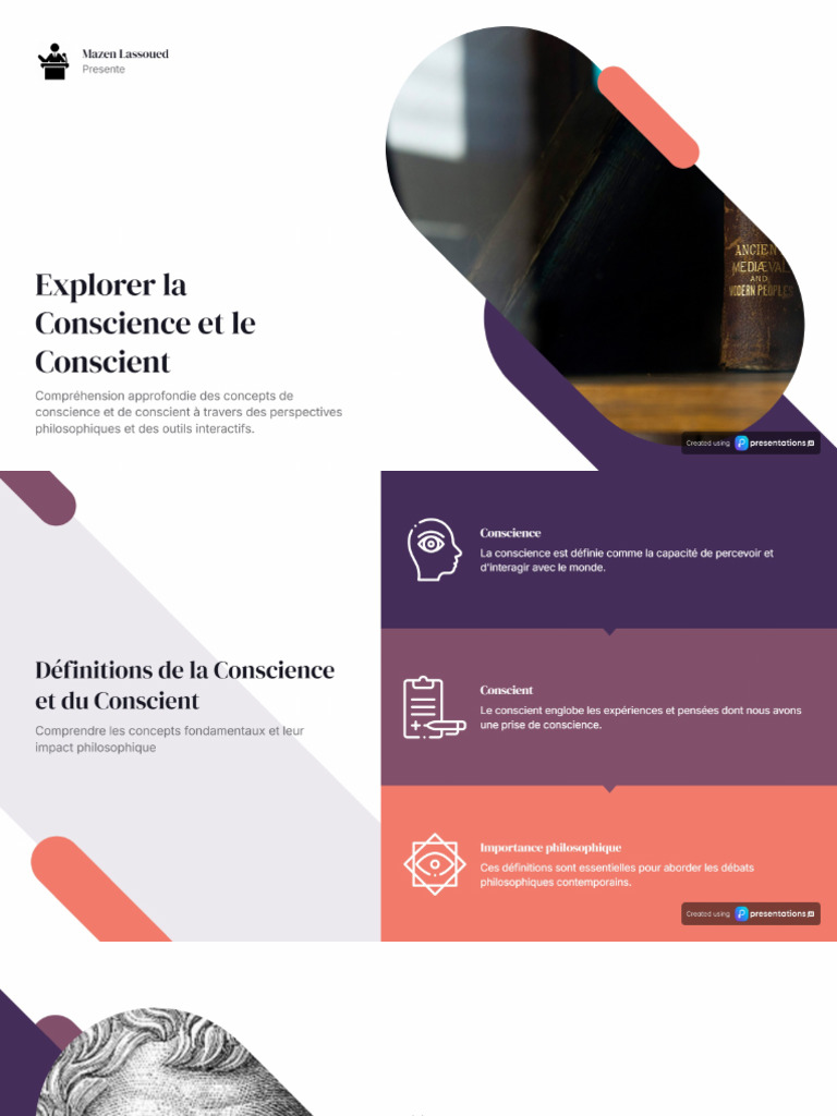 Conscience Et Conscient - Définitions Et Réflexions | PDF