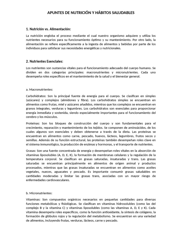 Nutricion - y - Habitos - Saludables 098 | PDF