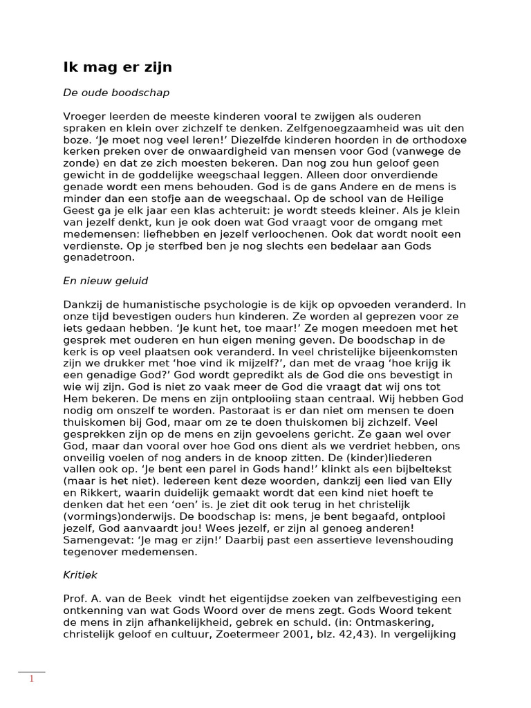 Ik Mag Er Zijn Pdf