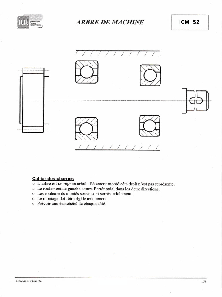 Arbre de Machine | PDF