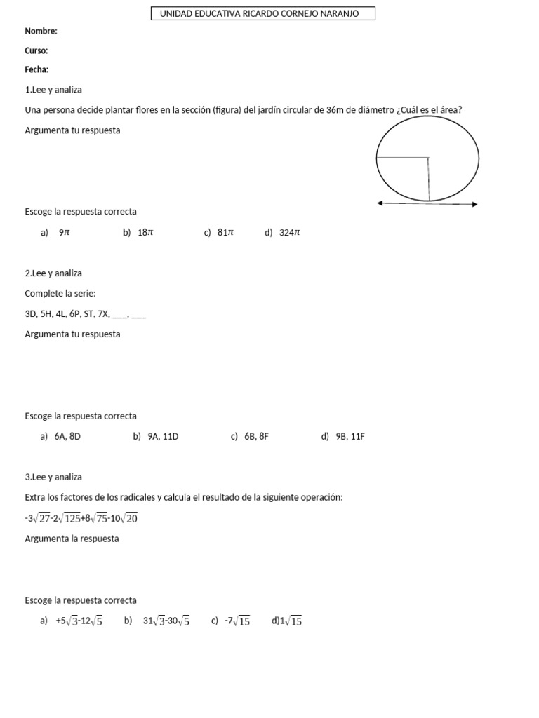 Problemas Matemáticos y Soluciones | PDF | Métodos y materiales de ...