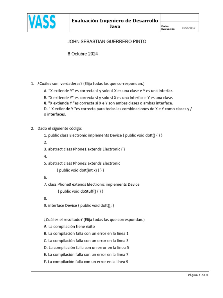 Evaluacion java 1 semilleros pdf