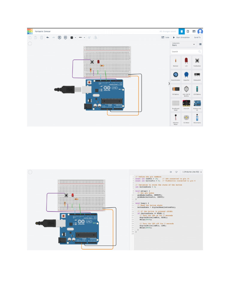 Lab1 Aarduino Circuit | PDF