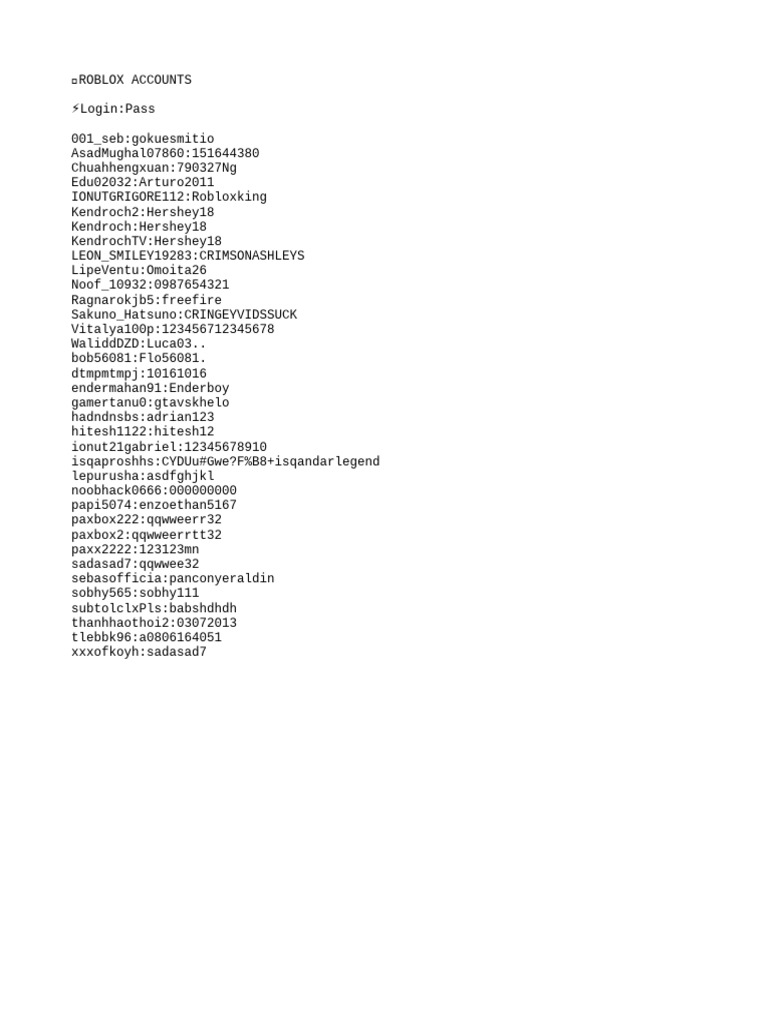 Roblox pdf