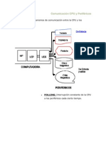 Comunicación CPU y Periféricos