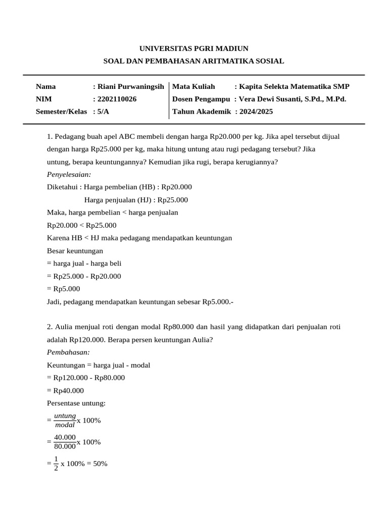 10-soal-aritmatika-sosial-pdf