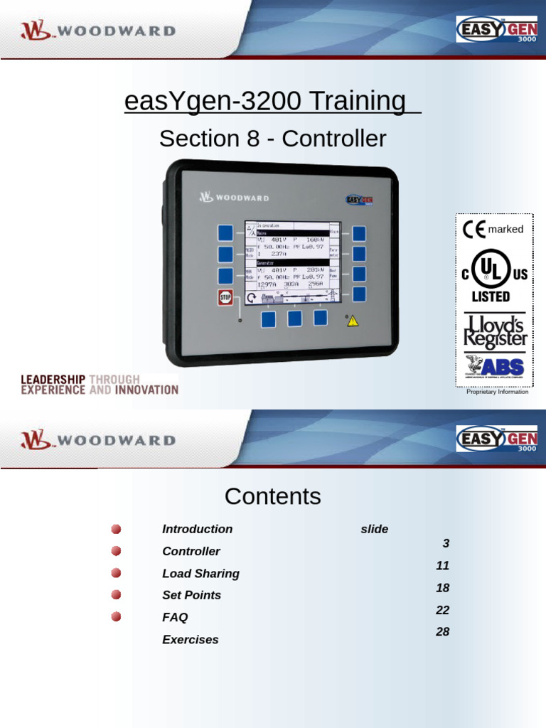 EG3200 Section 8 Controller | PDF