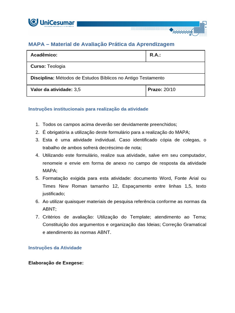 MAPA | PDF