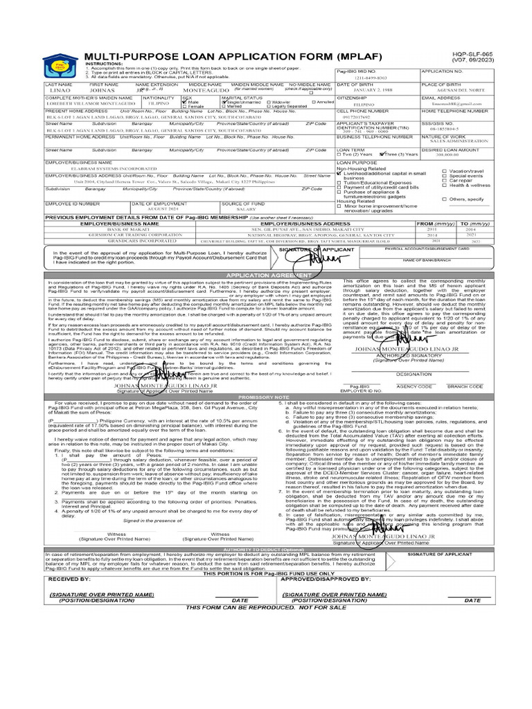 Pag Ibig Front | PDF