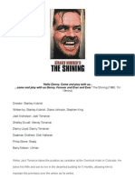 Unit 3 Film Reviews The Shining Final