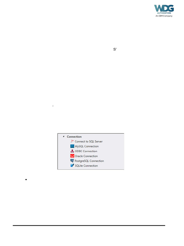 Introduction to database with wdg automation pdf