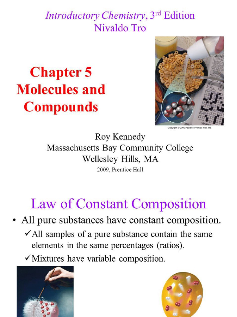 Ch. 5_Molecules and Compounds | PDF