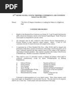 Download Contest Mechanics Mmywcc 2011 by Mary Joy J Salonga SN78091204 doc pdf