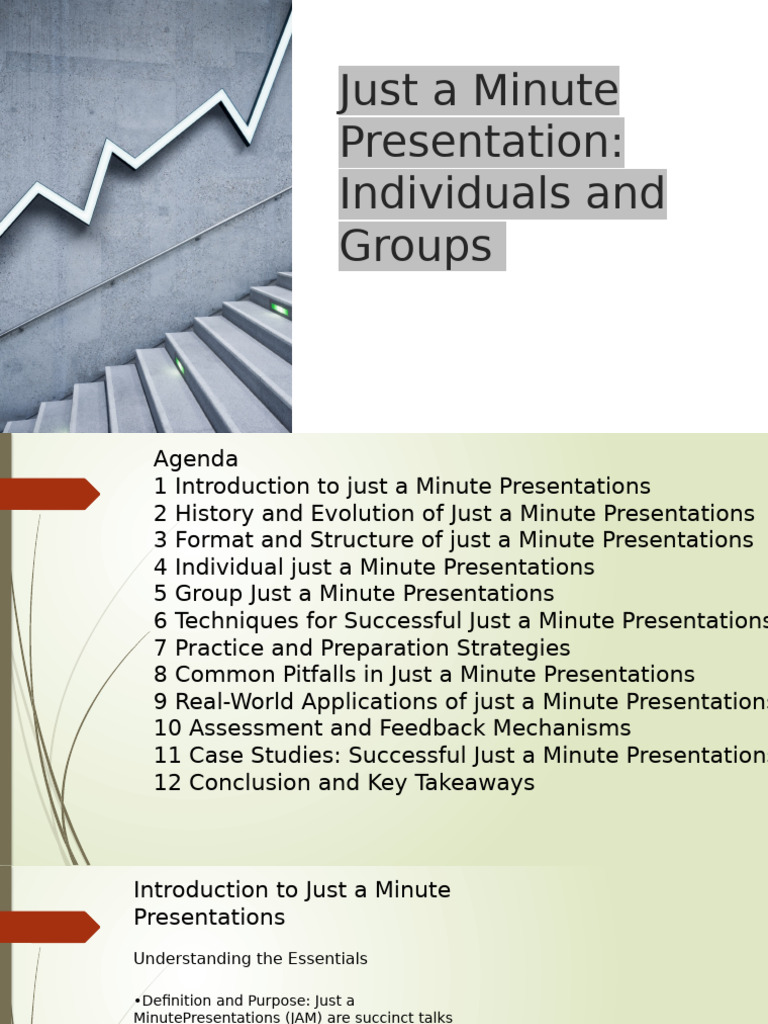 Just A Minute Presentation Pdf