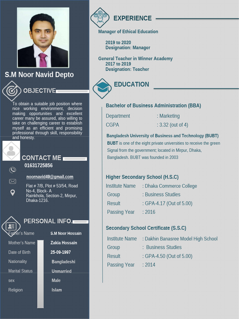 Noor Navid CV - Compress | PDF