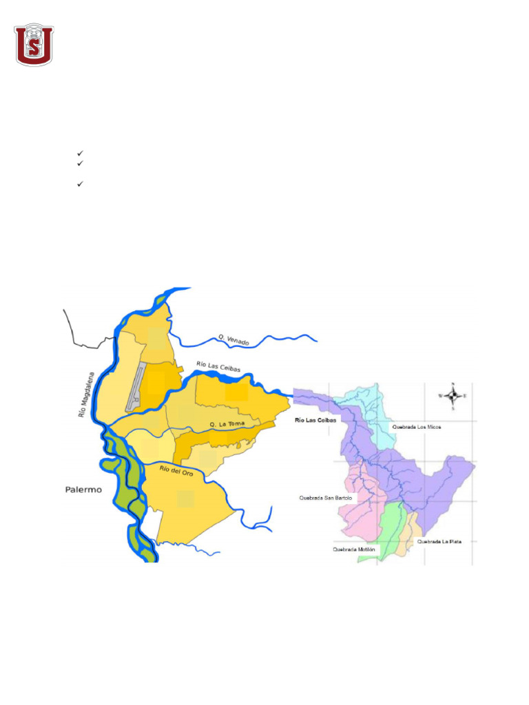 Fuentes Hídricas en Neiva: Guía de Campo | PDF