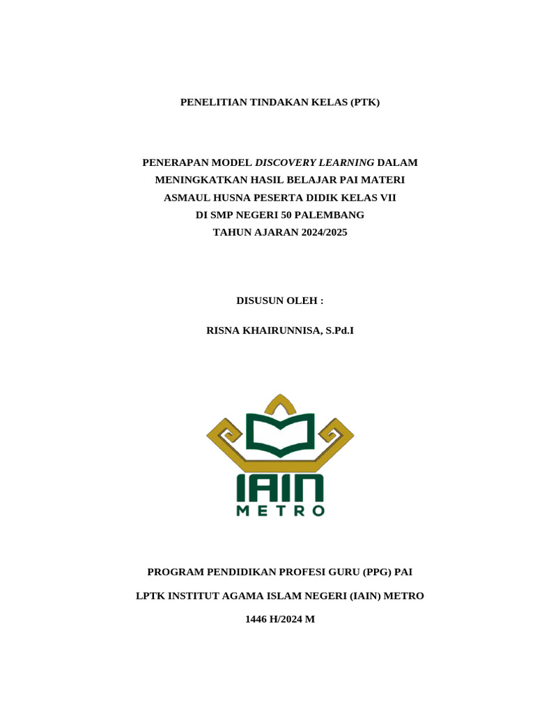 Cover PTK | PDF
