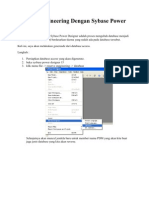 Reverse Engineering Dengan Sybase Power Designer X