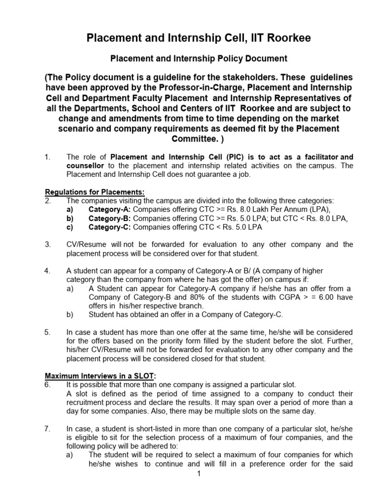 Online Test Policy | PDF