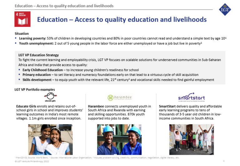 LGT VP Education Strategy en Data | PDF