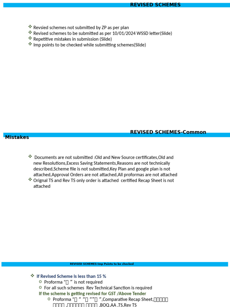 REvised Scheme Tutorial PPT For ZP | PDF
