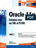 Oracle 11g Entraînez-Vous Sur SQL Et PL SQL