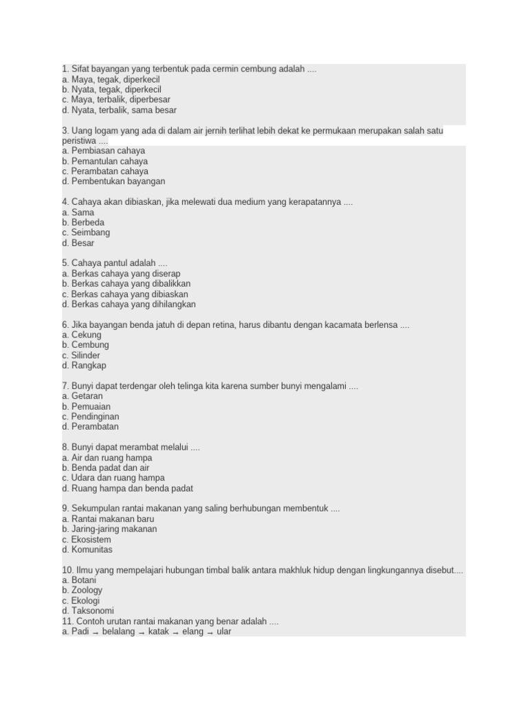 PAS IPAS K5 Ganjil | PDF