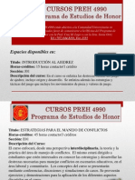 Promocion Cursos Preh 4990 Enero 2012