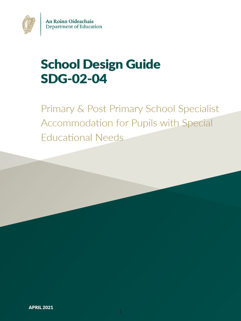 School Design Guide SDG-02-04: Primary & Post Primary School Specialist ...