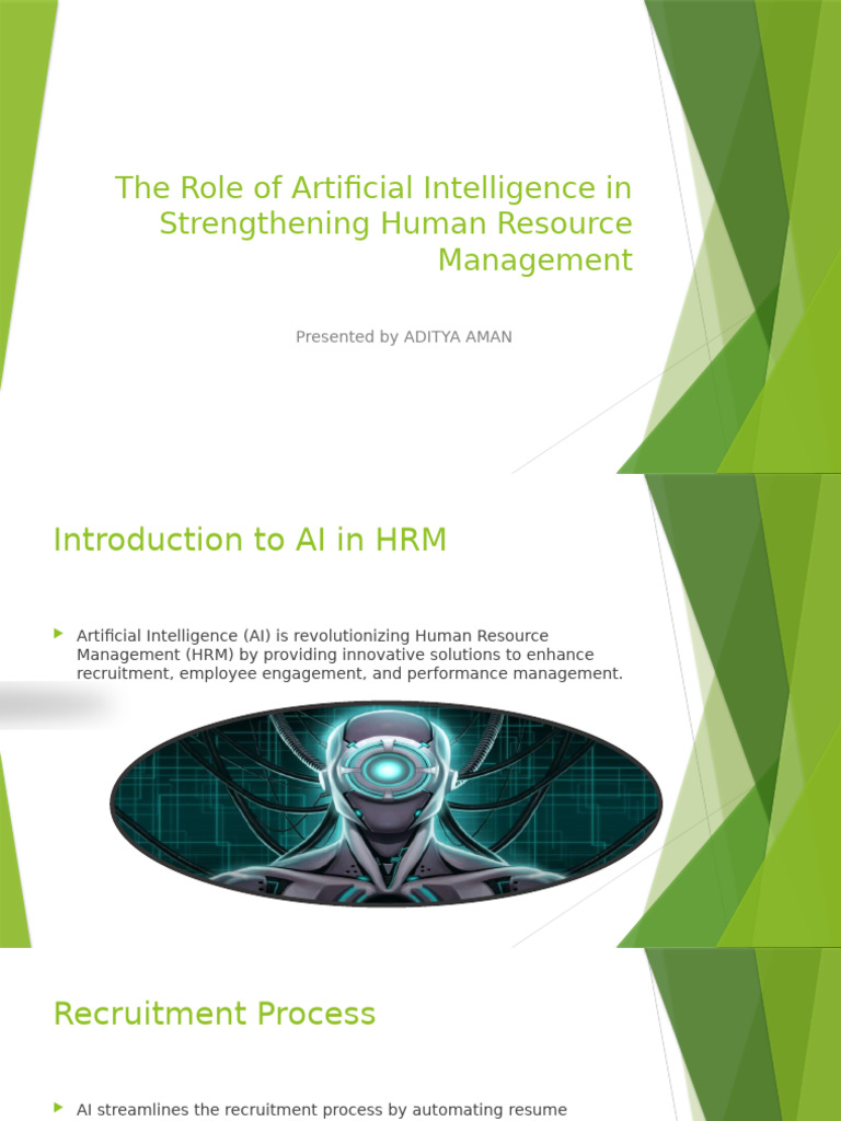 The Role of Artificial Intelligence in Strengthening Human | PDF