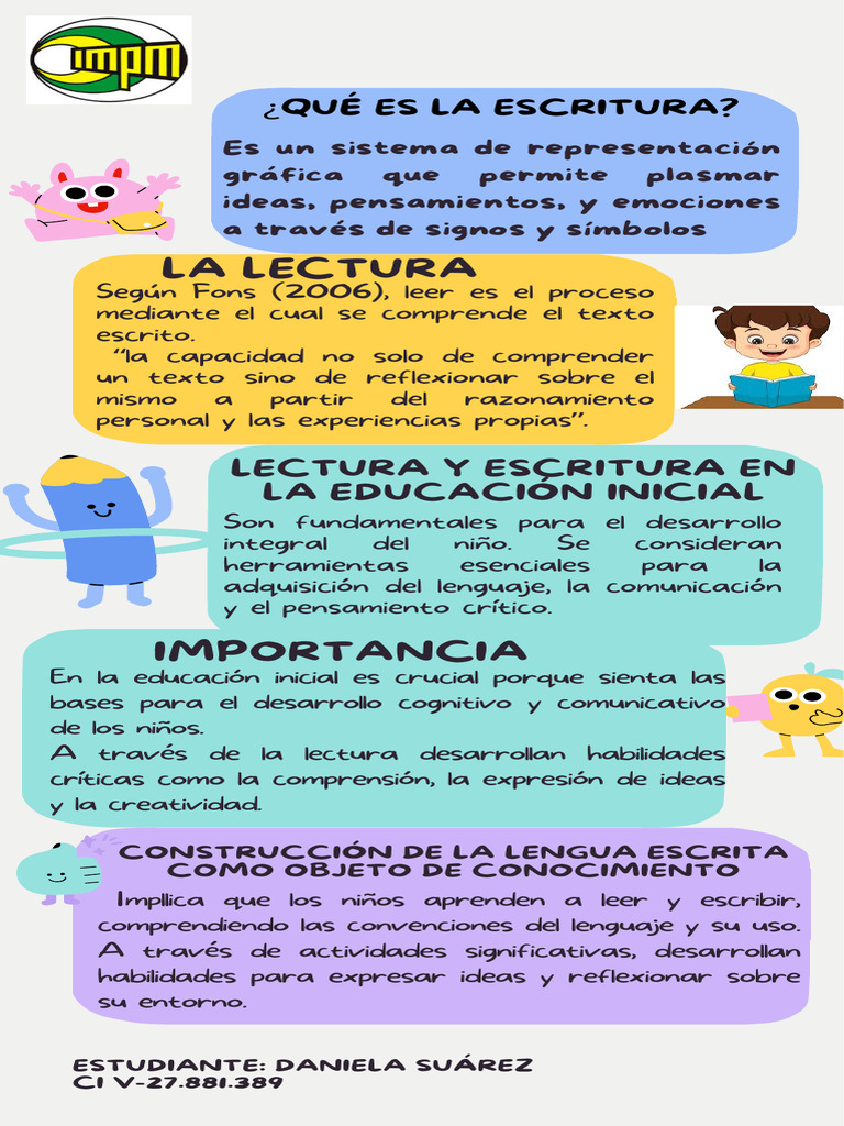 Importancia de la Lectura en Educación Inicial | PDF | Crecimiento ...