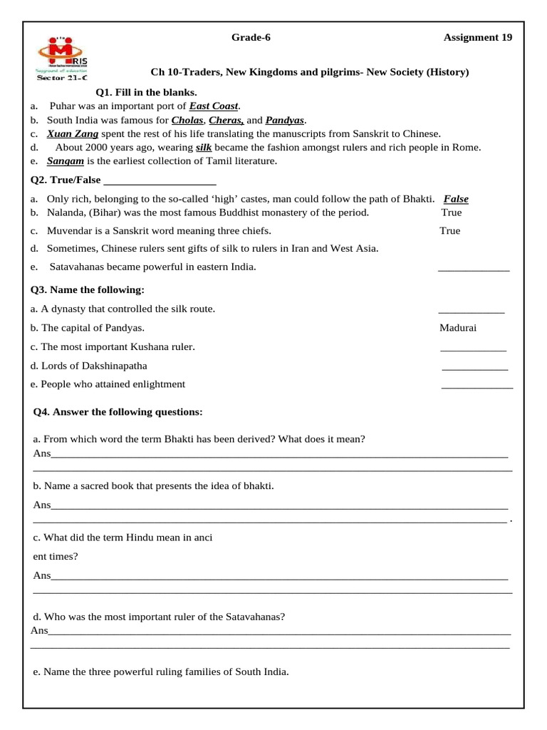 G6 Assignment 19 | PDF