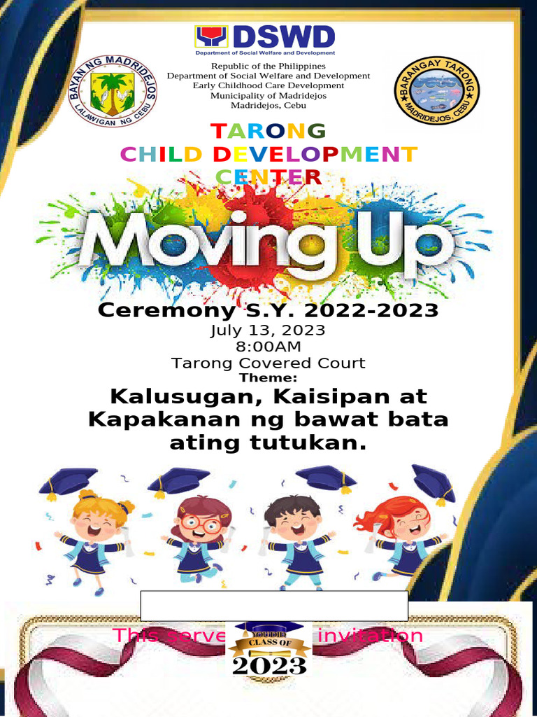 Moving Up Programme DAYCARE | PDF