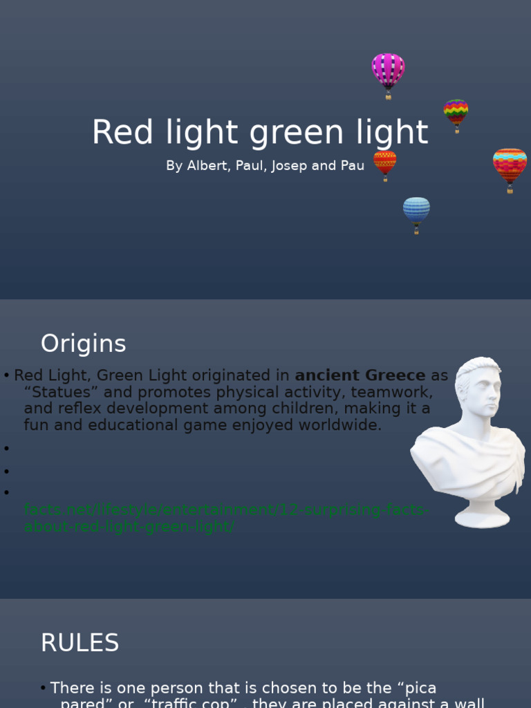 Red Light Green Light | PDF