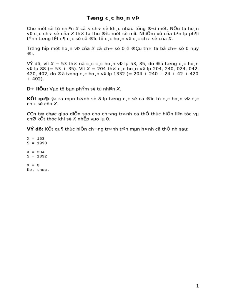 Tong Hoan VI | PDF