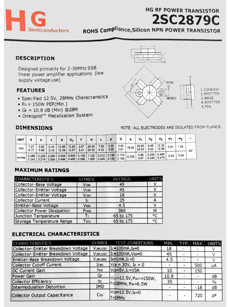 2SC2879C | PDF