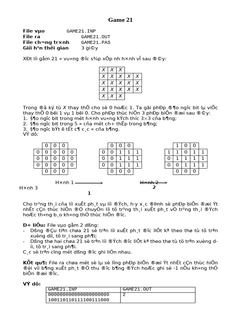 Game 21 | PDF | Teaching Methods & Materials