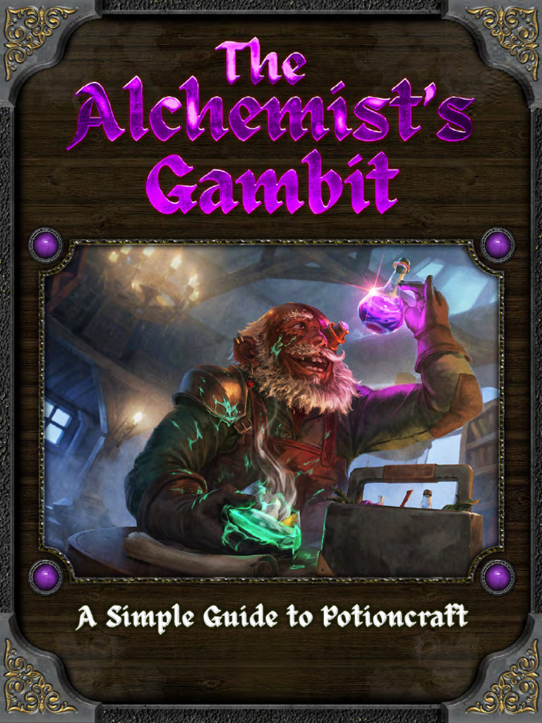 The Alchemist's Gambit V1.0 - Single Pages | PDF | Vampires