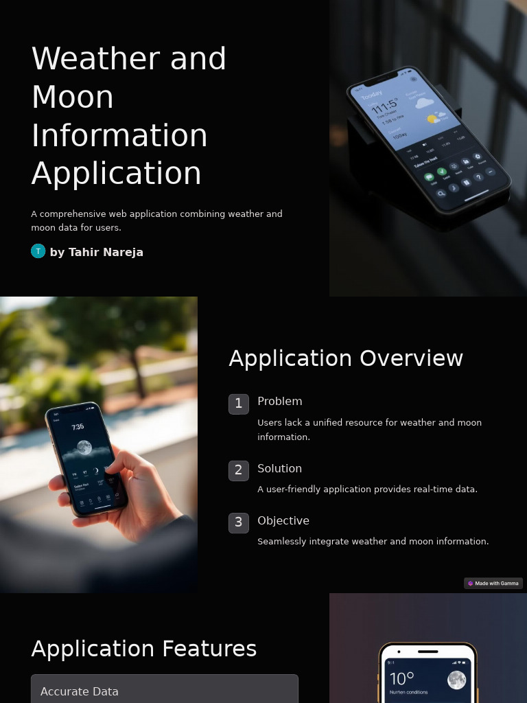 Weather and Moon Information Application | PDF | Business