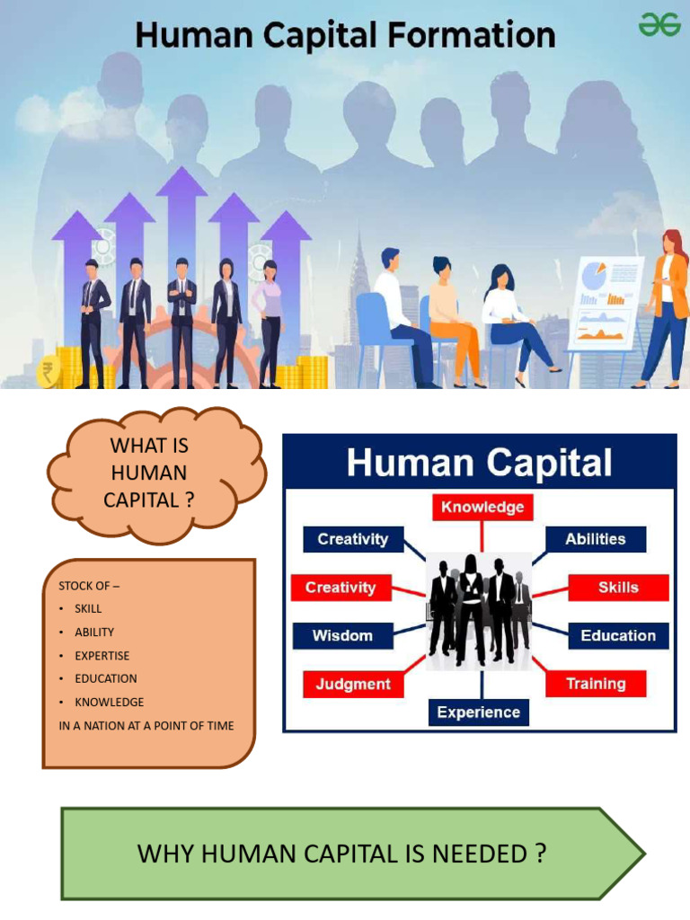 Human Capital Formation in India | PDF | Human Capital | Capital ...