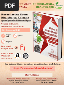 437-Textbook of Rasashastra and Bhaishajya Kalpana (Vol. 1 - NCISM) by Dr. Anuroopa