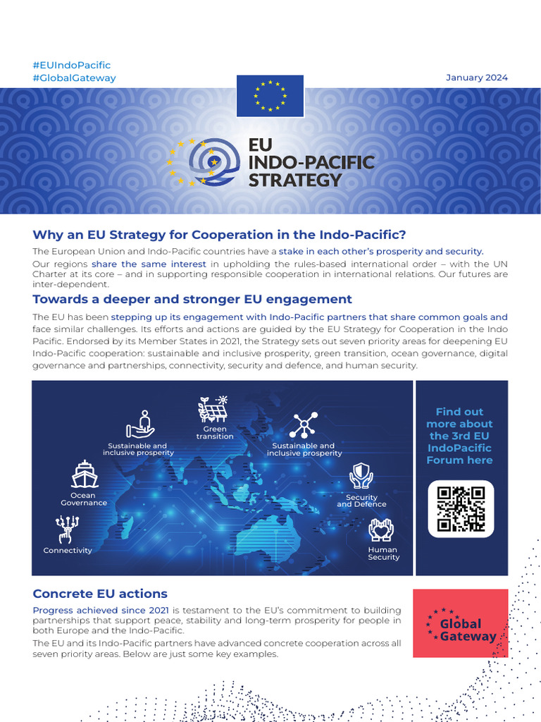 EU Strategy for Indo-Pacific Cooperation | PDF | European Union ...