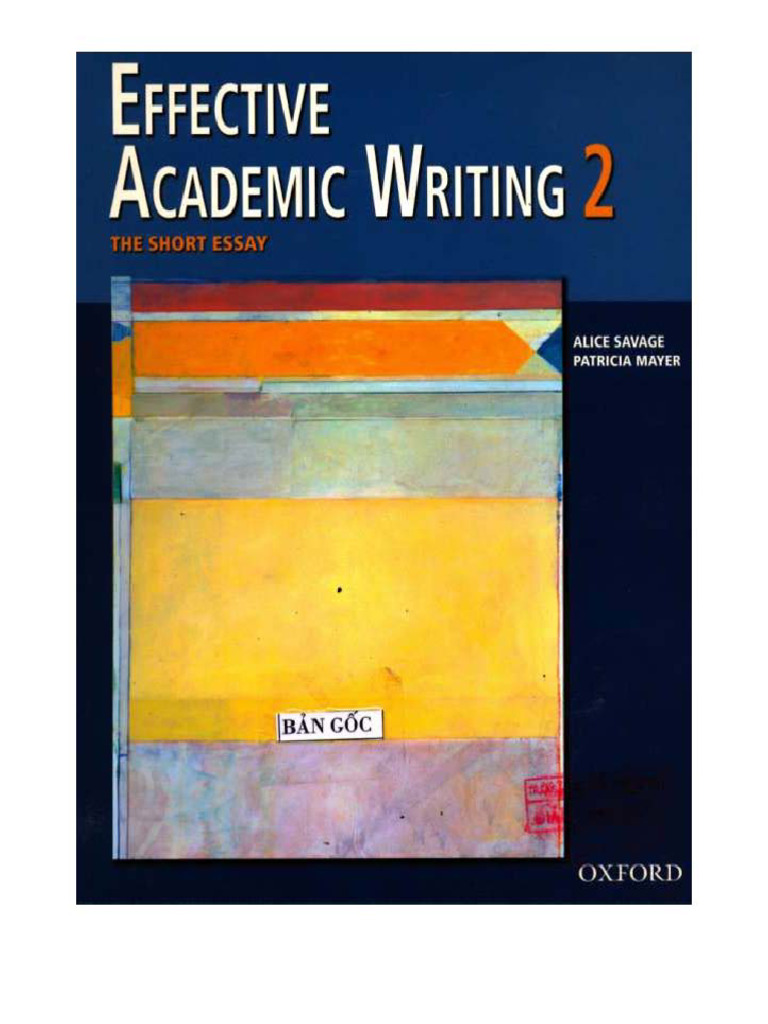 Effective Academic Writing 2 Part One | PDF
