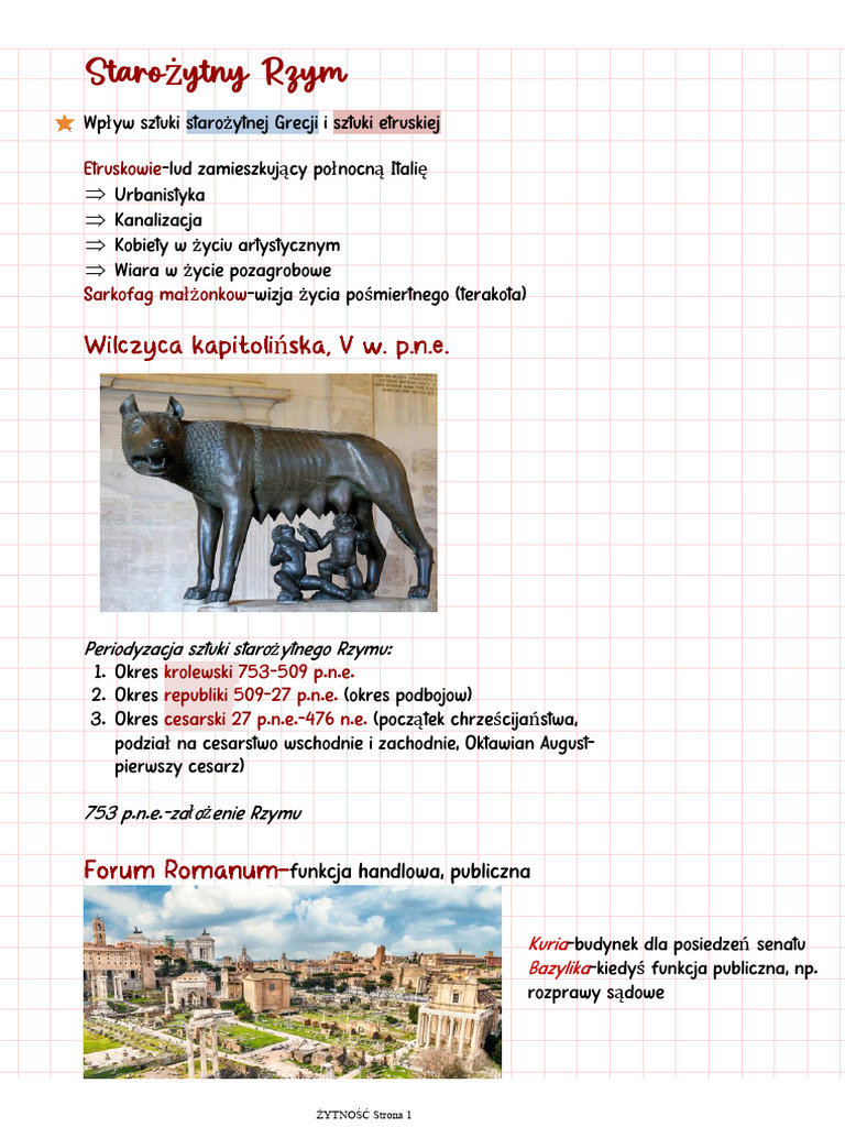 Starożytny Rzym | PDF