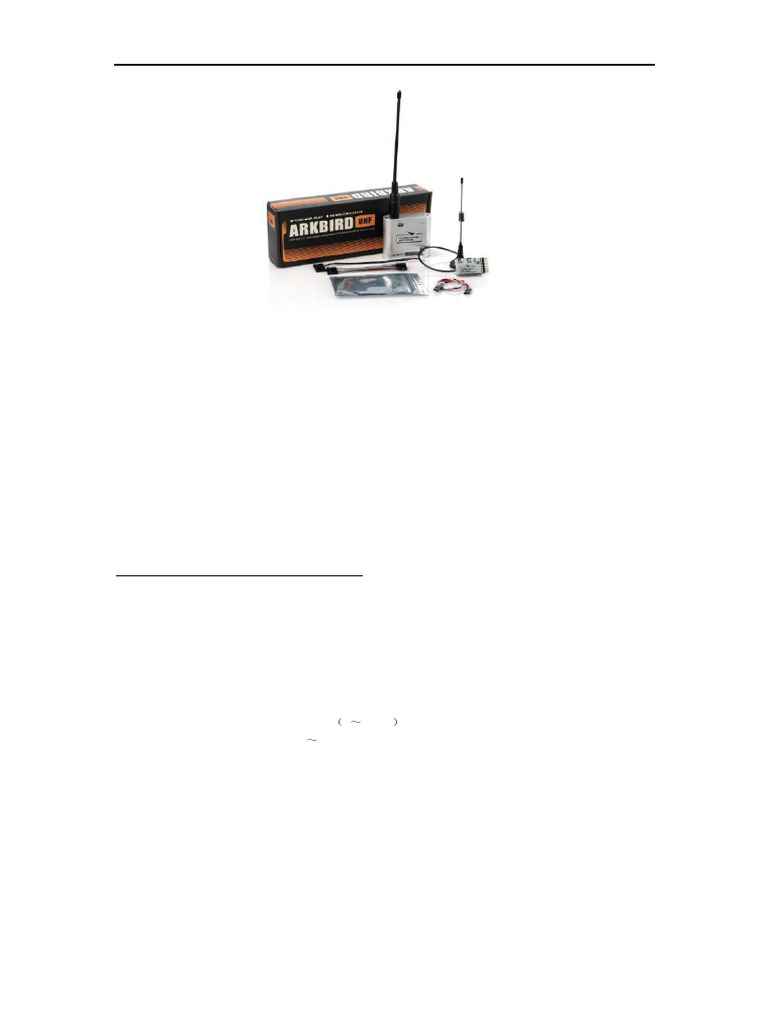 Arkbird 433UHF Module Overview | PDF | Radio | Transmitter