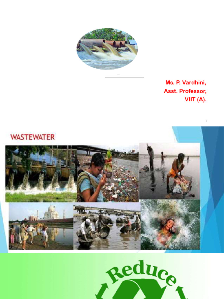Environmental And Pollution Control Unit 1 2 Pdf Sewage Treatment