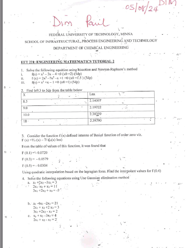 EET 221 Tutorial Questions Solved by HOOD | PDF