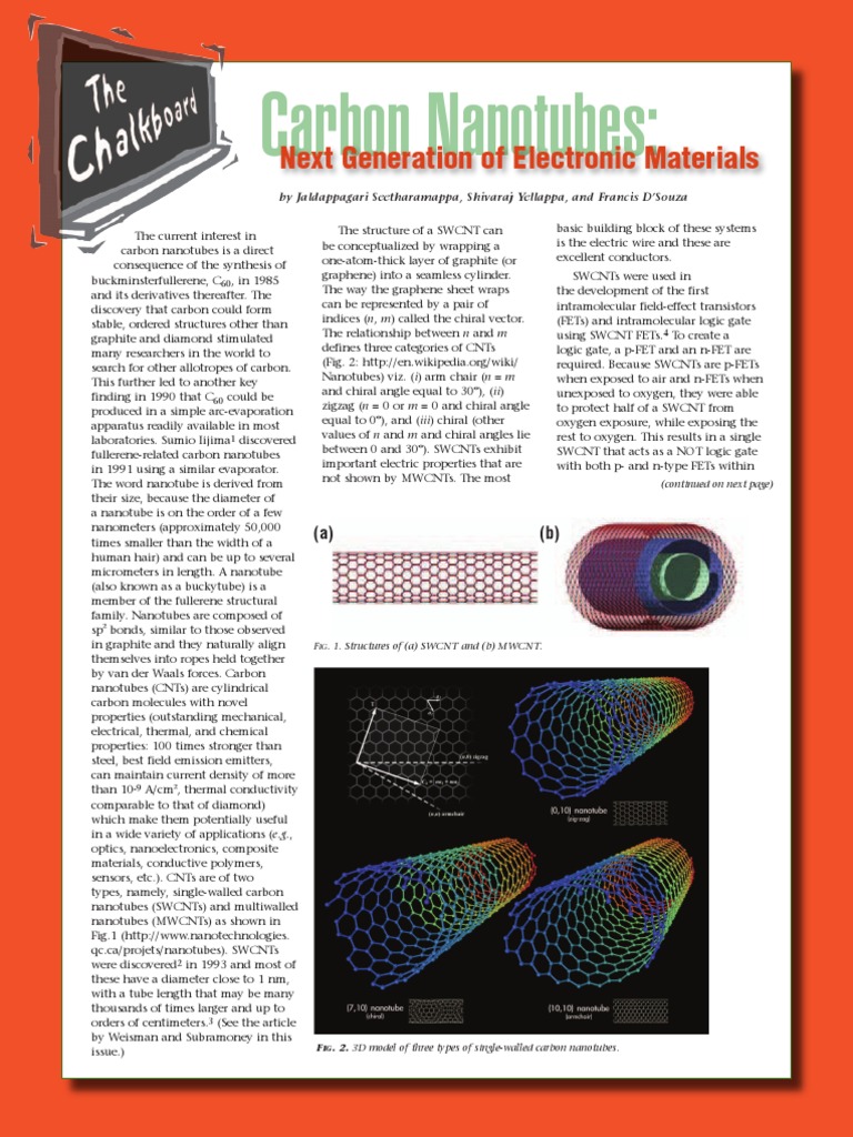 Carbon Nanotubes for Researchers | PDF