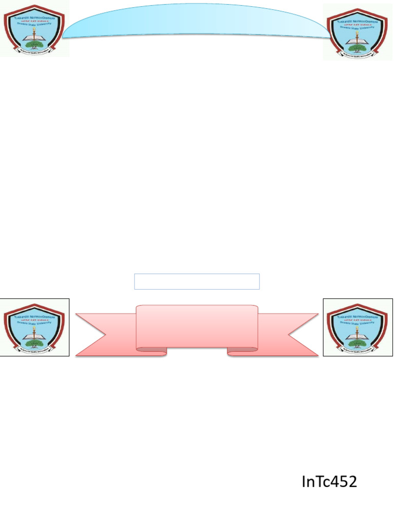 Oromia state university school of science and technology feyisa